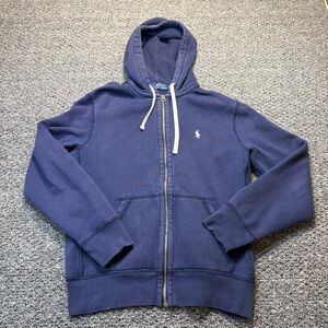 Polo by Ralph Lauren Dark Blue Zip-Up Hoodie